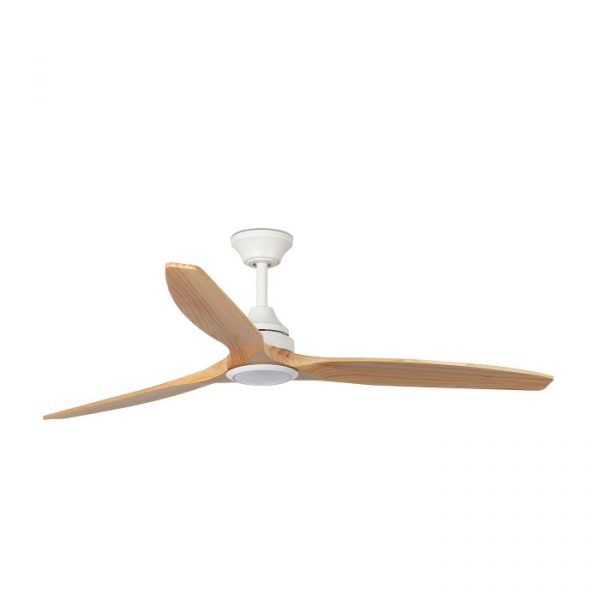 ALO DC Ø1520MM BLANCO PALAS MADERA LED 20W CCT 33727DC FARO