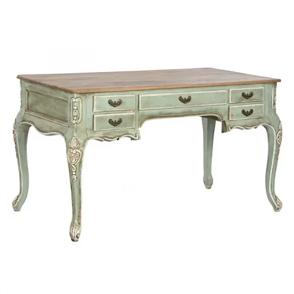 ESCRITORIO MADERA MACIZA 133X68X75 DECAPE - Imagen 2