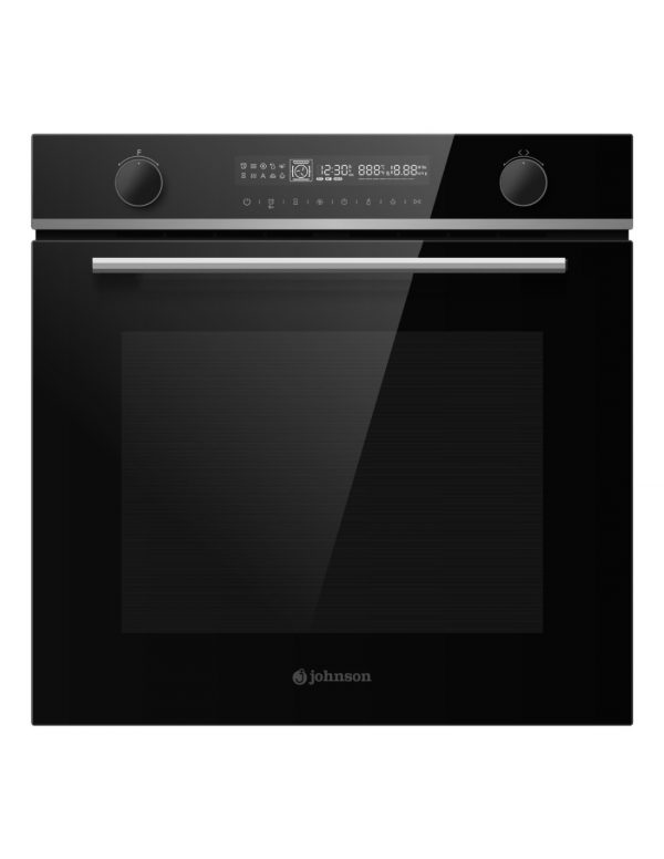 HORNO JOHNSON 70L PIROLITICO AIR FRYER CRISTAL NEGRO