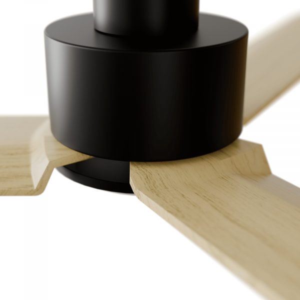 SULION ANNE VENTILADOR NEGRO MADERA CLARA - Imagen 4