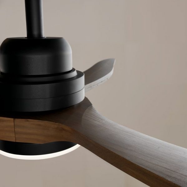 SULION BALCONY LUZ M VENTILADOR NEGRO - Imagen 5