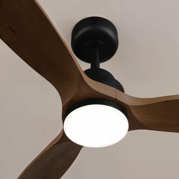 SULION BALCONY LUZ XL VENTILADOR NEGRO - Imagen 4