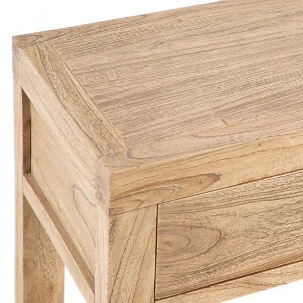 CONSOLA NATURAL MADERA MINDI ENTRADA 100 X 35 X 85 CM - Imagen 5