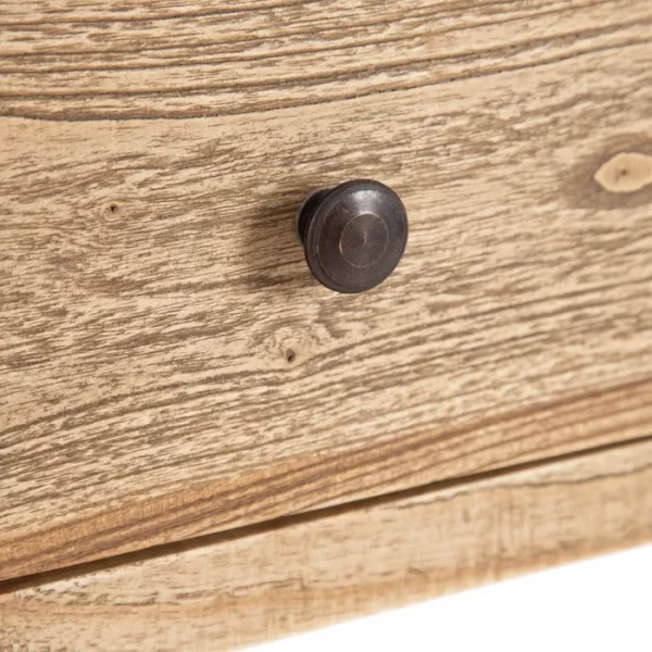CONSOLA NATURAL MADERA MINDI ENTRADA 100 X 35 X 85 CM - Imagen 6