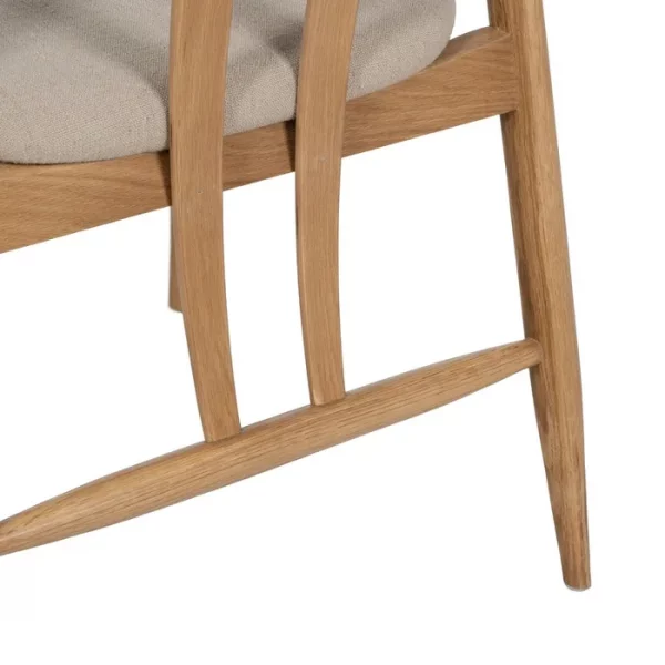 SILLA NATURAL TEJIDO-MADERA SALÓN 56,50 X 57 X 76,50 CM - Imagen 11