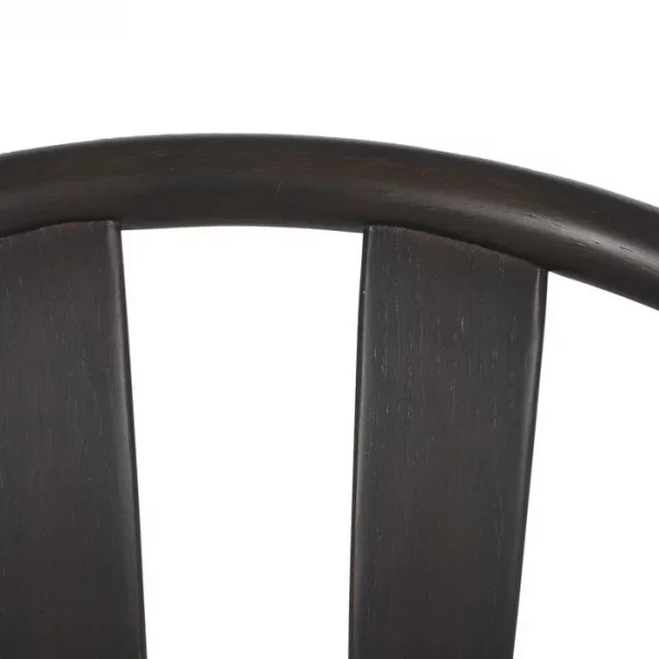 SILLA NEGRO TEJIDO-MADERA SALÓN 56,50 X 57 X 76 CM - Imagen 12