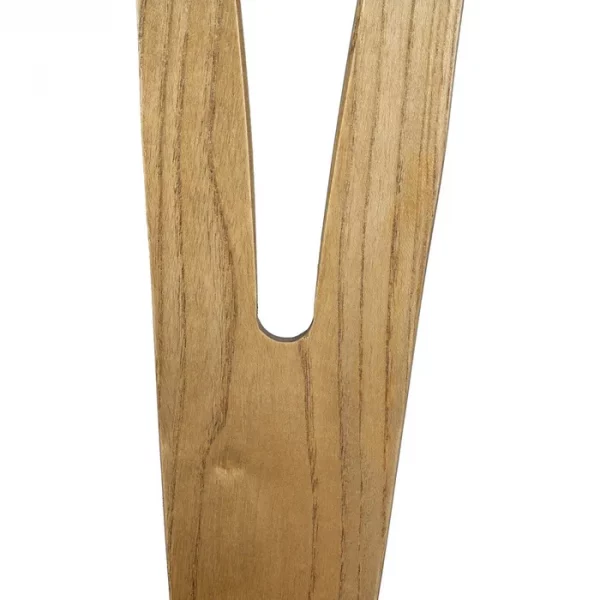 SILLA MARRÓN MADERA-RATÁN 55 X 50 X 81 CM - Imagen 12