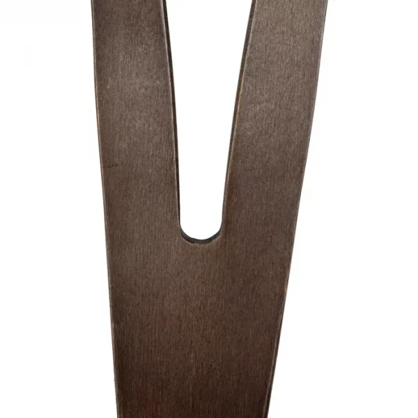SILLA CHOCOLATE MADERA-RATÁN 55 X 50 X 81 CM - Imagen 12