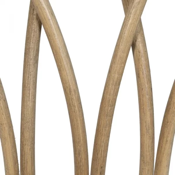 SILLA MARRÓN MADERA-RATÁN 55 X 50 X 81 CM - Imagen 13