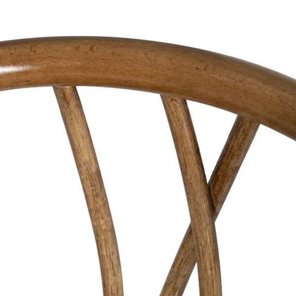 SILLA MIEL MADERA-RATÁN 55 X 50 X 81 CM - Imagen 9