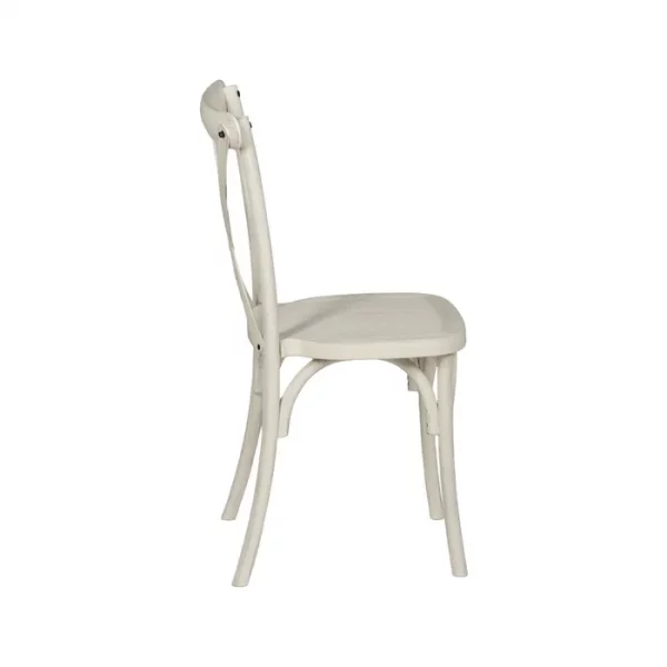 SILLA BLANCO POLIPROPILENO CONTRACT 50 X 41,50 X 89 CM - Imagen 4
