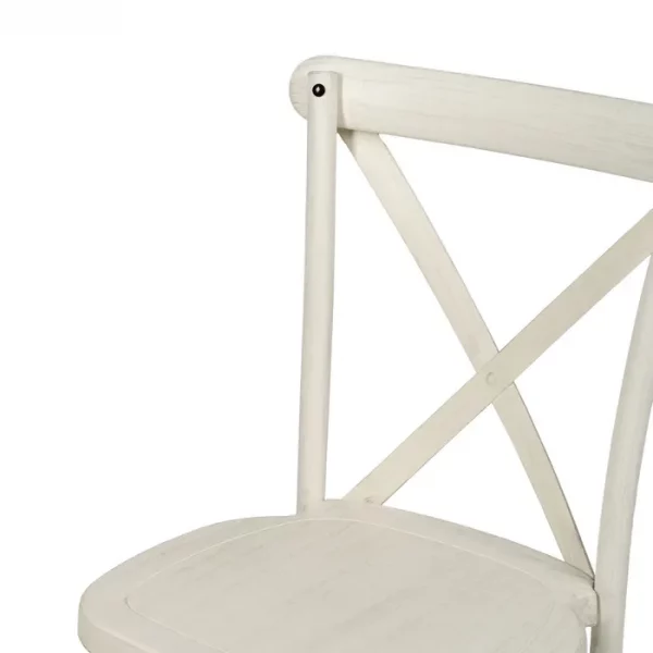 SILLA BLANCO POLIPROPILENO CONTRACT 50 X 41,50 X 89 CM - Imagen 7
