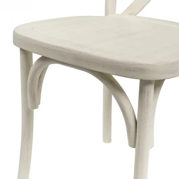 SILLA BLANCO POLIPROPILENO CONTRACT 50 X 41,50 X 89 CM - Imagen 10