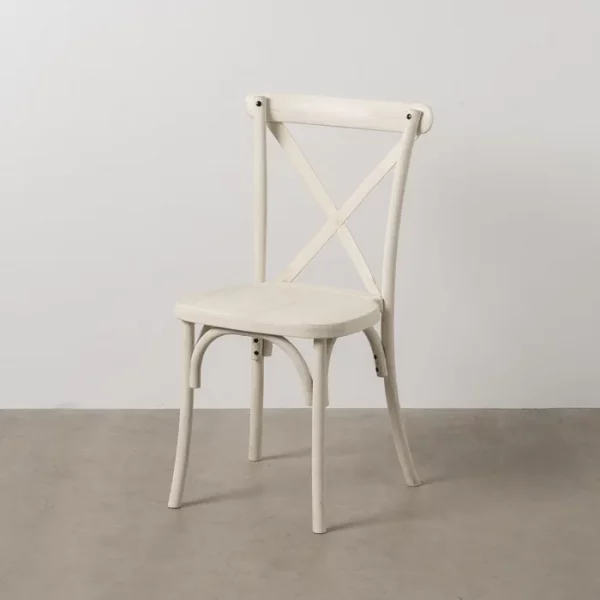 SILLA BLANCO POLIPROPILENO CONTRACT 50 X 41,50 X 89 CM - Imagen 2