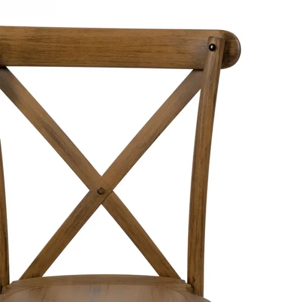 SILLA MARRÓN POLIPROPILENO CONTRACT 50 X 41,50 X 89 CM - Imagen 6