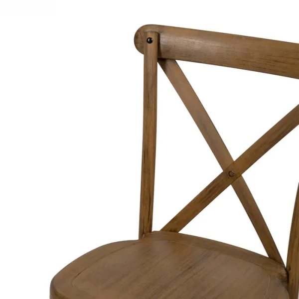 SILLA MARRÓN POLIPROPILENO CONTRACT 50 X 41,50 X 89 CM - Imagen 7
