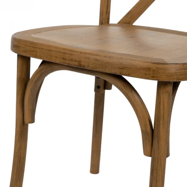 SILLA MARRÓN POLIPROPILENO CONTRACT 50 X 41,50 X 89 CM - Imagen 10