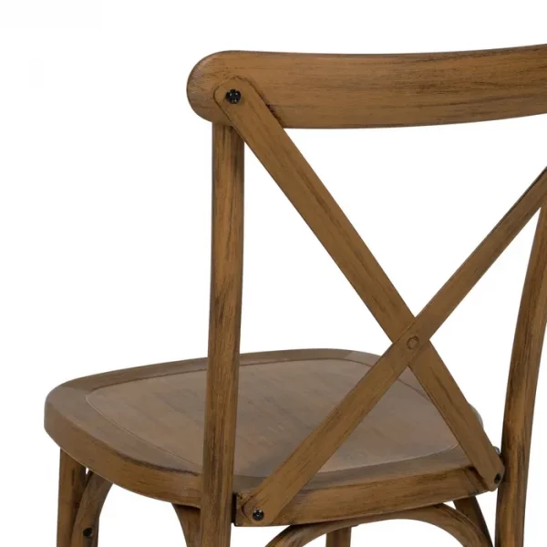 SILLA MARRÓN POLIPROPILENO CONTRACT 50 X 41,50 X 89 CM - Imagen 11