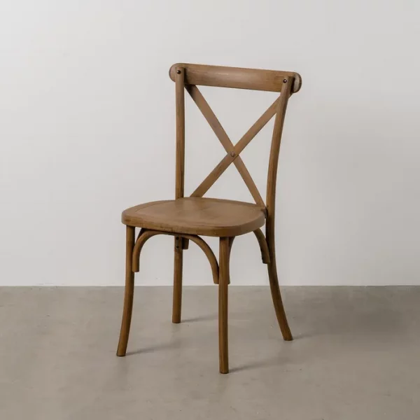 SILLA MARRÓN POLIPROPILENO CONTRACT 50 X 41,50 X 89 CM - Imagen 2
