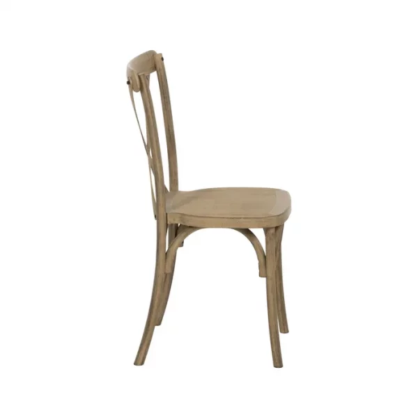 SILLA NATURAL POLIPROPILENO CONTRACT 50 X 41,50 X 89 CM - Imagen 4