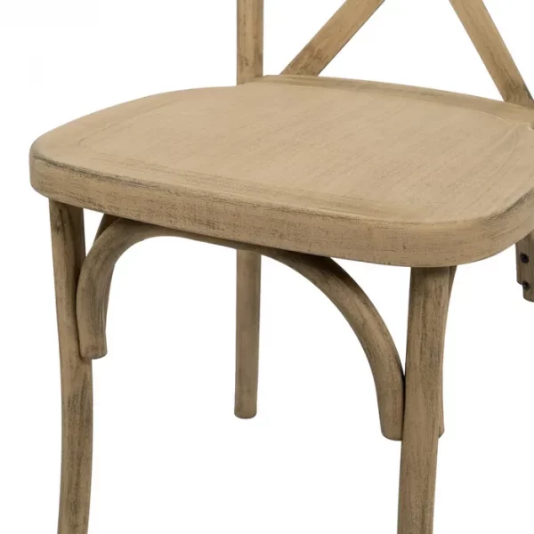 SILLA NATURAL POLIPROPILENO CONTRACT 50 X 41,50 X 89 CM - Imagen 9