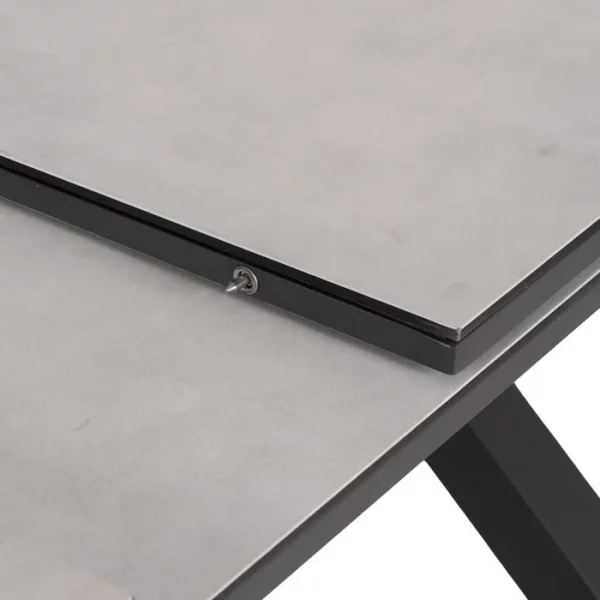 MESA COMEDOR EXTENSIBLE BLANCO 180 X 100 X 77 CM - Imagen 7
