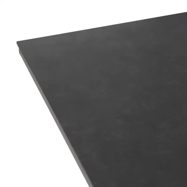 MESA COMEDOR EXTENSIBLE ANTRACITA 180 X 100 X 77 CM - Imagen 5