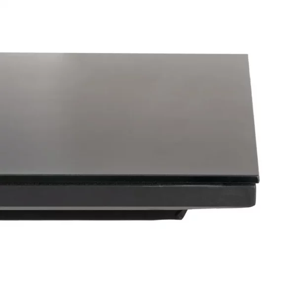 MESA COMEDOR EXTENSIBLE ANTRACITA 180 X 100 X 77 CM - Imagen 10