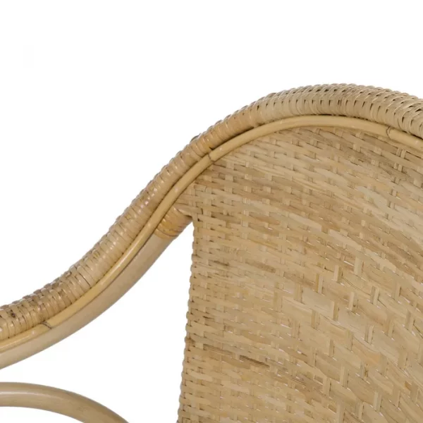 SILLA NATURAL RATÁN SALÓN 55 X 60 X 84 CM - Imagen 7