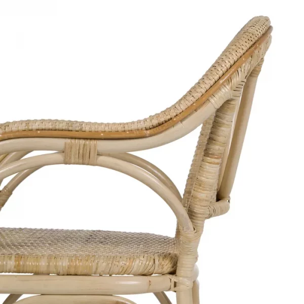 SILLA NATURAL RATÁN SALÓN 55 X 60 X 84 CM - Imagen 9