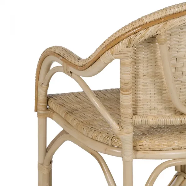SILLA NATURAL RATÁN SALÓN 55 X 60 X 84 CM - Imagen 11