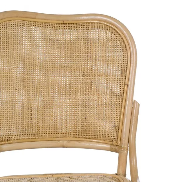 SILLA NATURAL RATÁN SALÓN 51 X 62 X 89 CM - Imagen 5