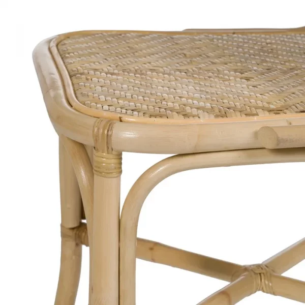 SILLA NATURAL RATÁN SALÓN 51 X 62 X 89 CM - Imagen 10