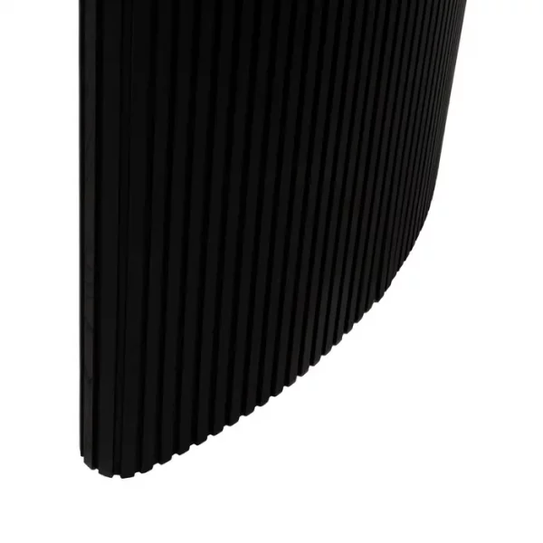 MESA COMEDOR NEGRO-NATURAL DM-MADERA 220 X 113 X 75 CM - Imagen 9