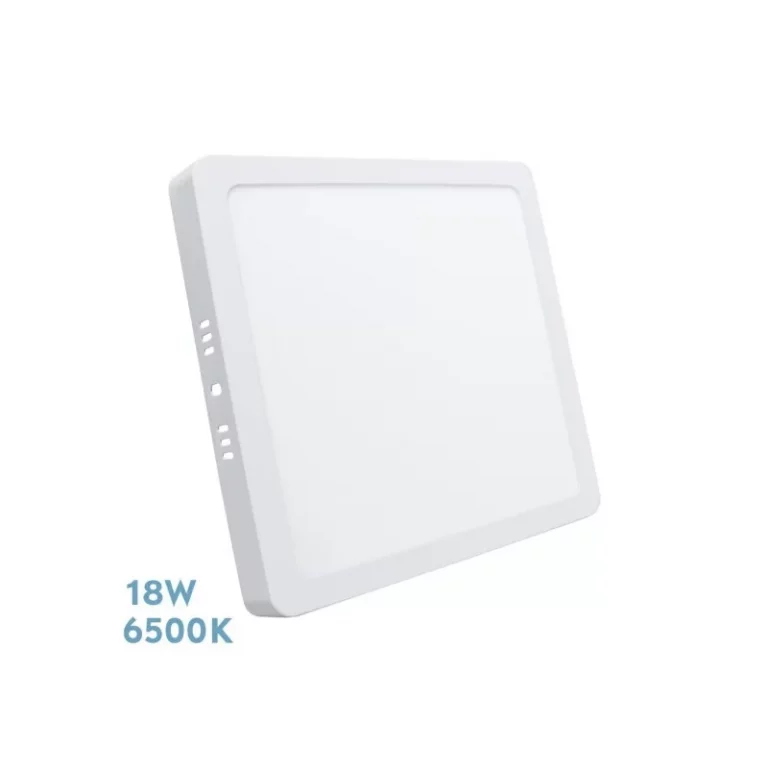 DOWNLIGHT SUPERFICIE CUADRADO SELENITA 18W 6500K BLANCO 1620 LM 2,8X22,5X22,5 CM