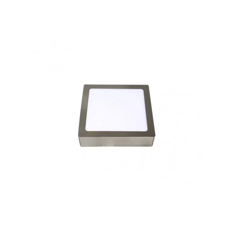 DOWNLIGHT SUPERF.TOBA 12W 6500K NIQUEL CUADRADO 1080LM 3,5X17X17 CM