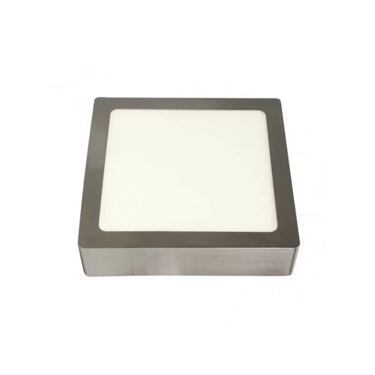 DOWNLIGHT SUPERF.TOBA 24W 4000K NIQUEL CUADRADO 2040LM 3,5X30X30 CM