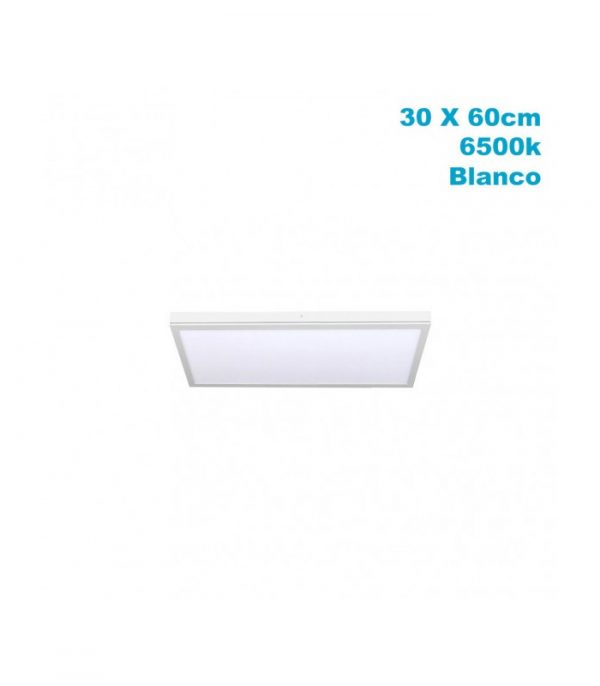 PANEL SUPERF. 36W 6500K TIVOLI BLANCO 2,5X30X60 CM 3060 LM