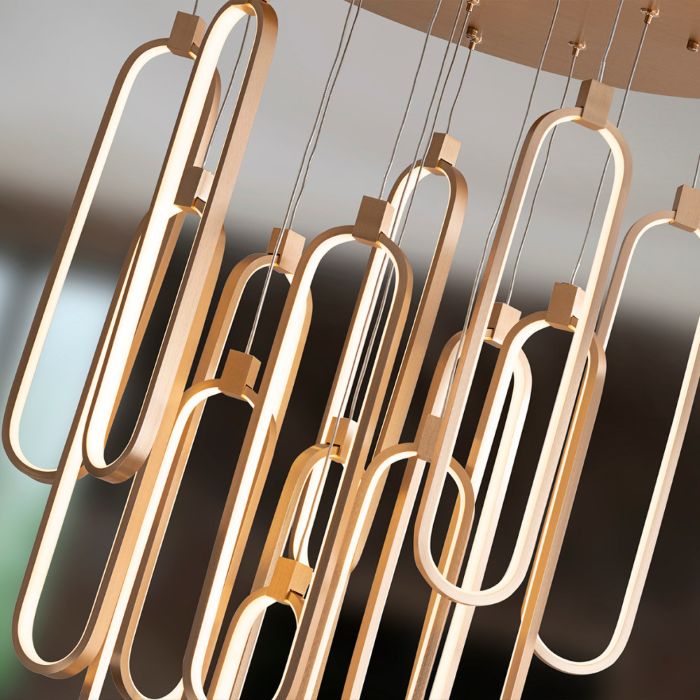 COLETTE LAMPARA 14L ORO ROSA DIM 787433D SCHULLER - Imagen 2