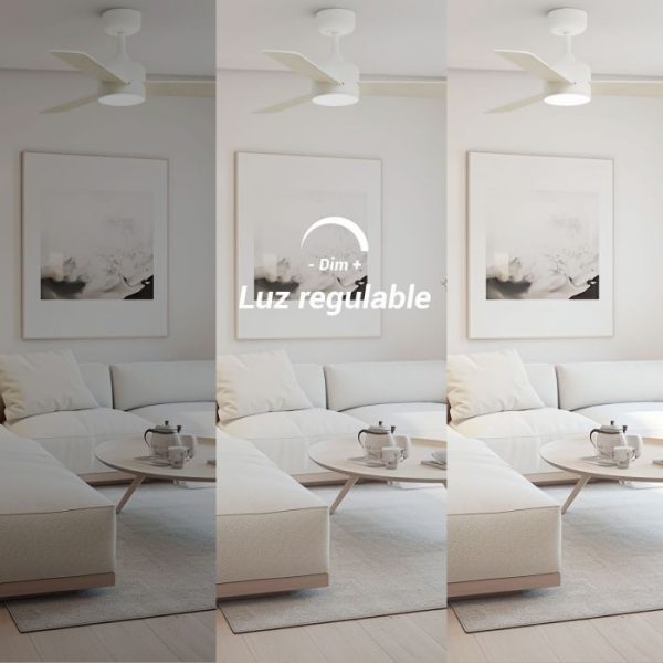 SULION BALOO EVO S VENTILADOR BLANCO MATE - Imagen 12