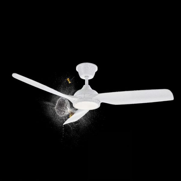 SULION DANA VENTILADOR BLANCO MADERA DE EXTERIOR IP66 - Imagen 6
