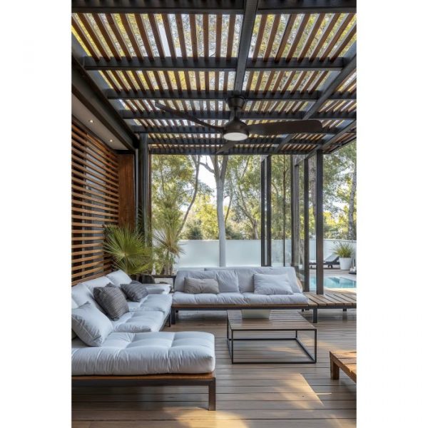 SULION DANA VENTILADOR MARRON DE EXTERIOR IP66 - Imagen 3