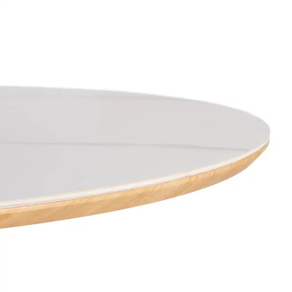 MESA COMEDOR BLANCO-NATURAL 180 X 90 X 75 CM - Imagen 7