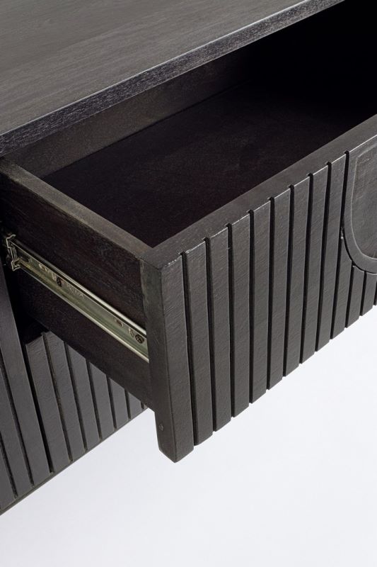 MUEBLE TV 3P-2CAJ ORISSA NEGRO 172x44x55 - Imagen 4