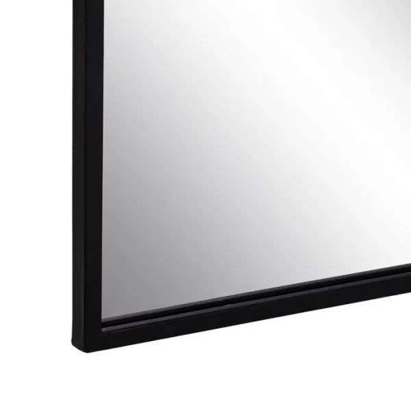 ESPEJO NEGRO METAL-CRISTAL DECORACIÓN 90 X 2 X 180 CM - Imagen 7