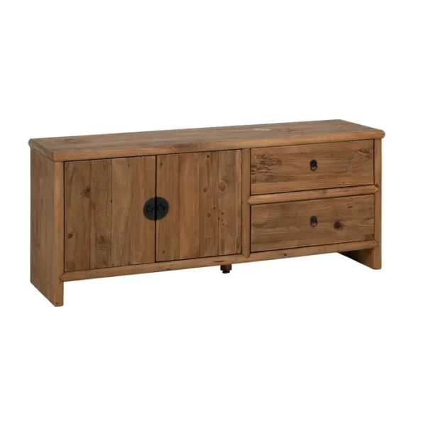 APARADOR NATURAL MADERA DE PINO SALÓN 155 X 44 X 65 CM - Imagen 3