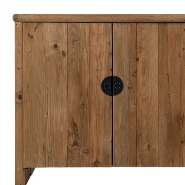 APARADOR NATURAL MADERA DE PINO SALÓN 190 X 45 X 90 CM - Imagen 6