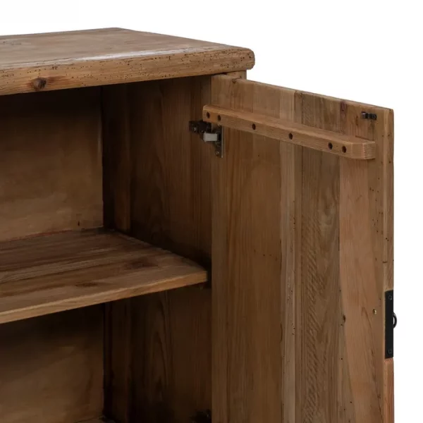 APARADOR NATURAL MADERA DE PINO SALÓN 190 X 45 X 90 CM - Imagen 7
