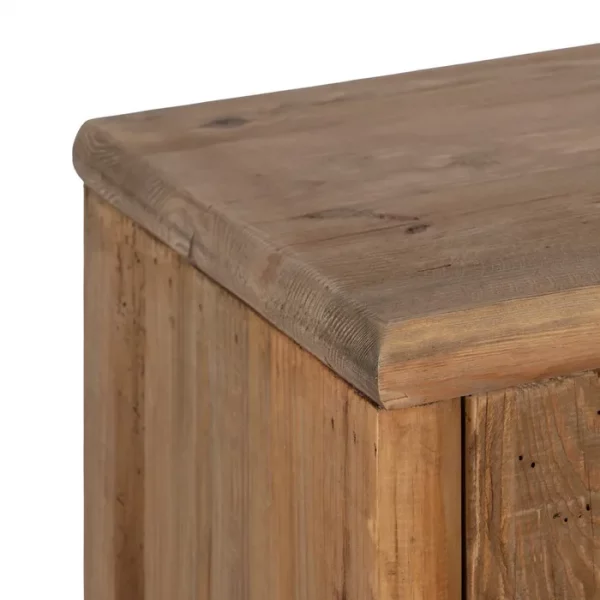 ARMARIO NATURAL MADERA DE PINO SALÓN 100 X 45 X 130 CM - Imagen 5