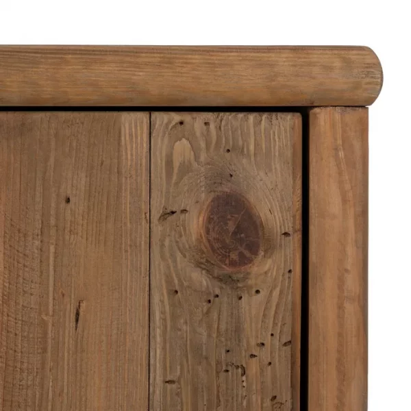 ARMARIO NATURAL MADERA DE PINO SALÓN 100 X 45 X 130 CM - Imagen 8